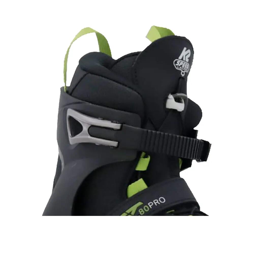 Patines en línea K2 F.I.T. 80 Pro Negro/Verde 4/7