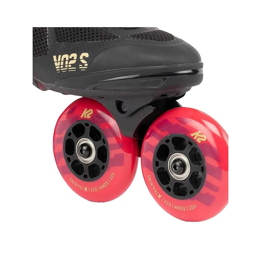 Roller K2 VO2 S 90 Pro Czarny/Różowy 7/7