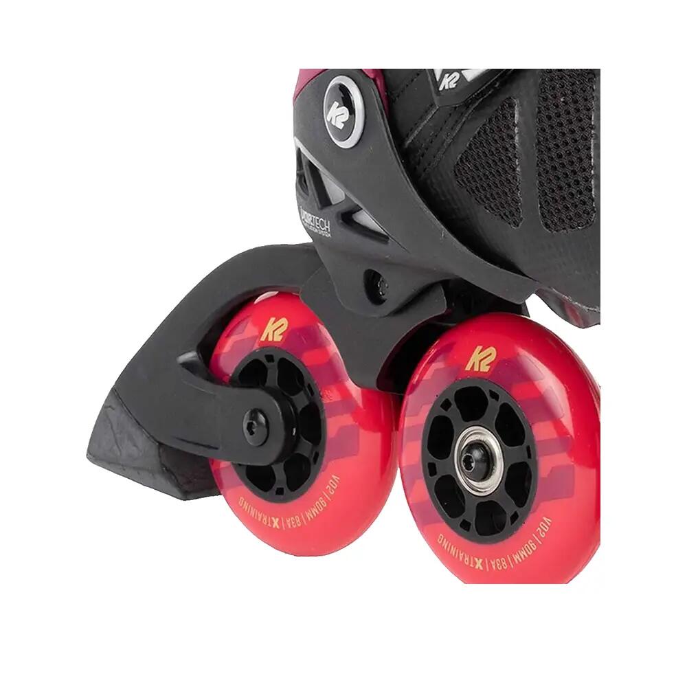Roller K2 VO2 S 90 Pro Czarny/Różowy 6/7