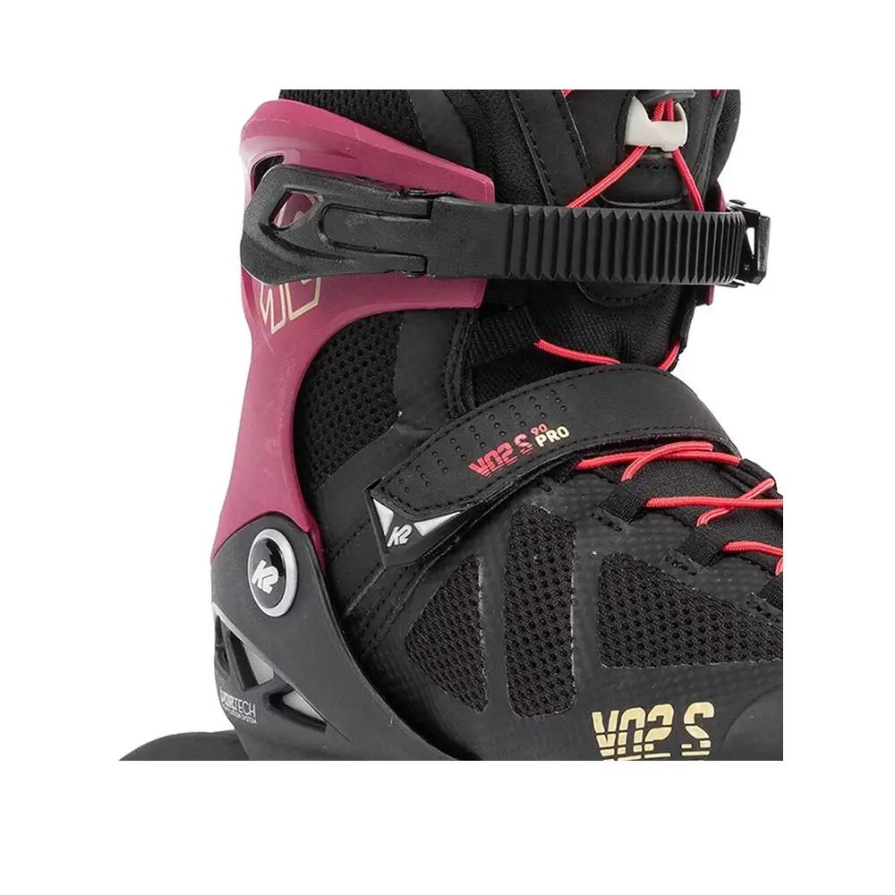 Roller K2 VO2 S 90 Pro Czarny/Różowy 5/7