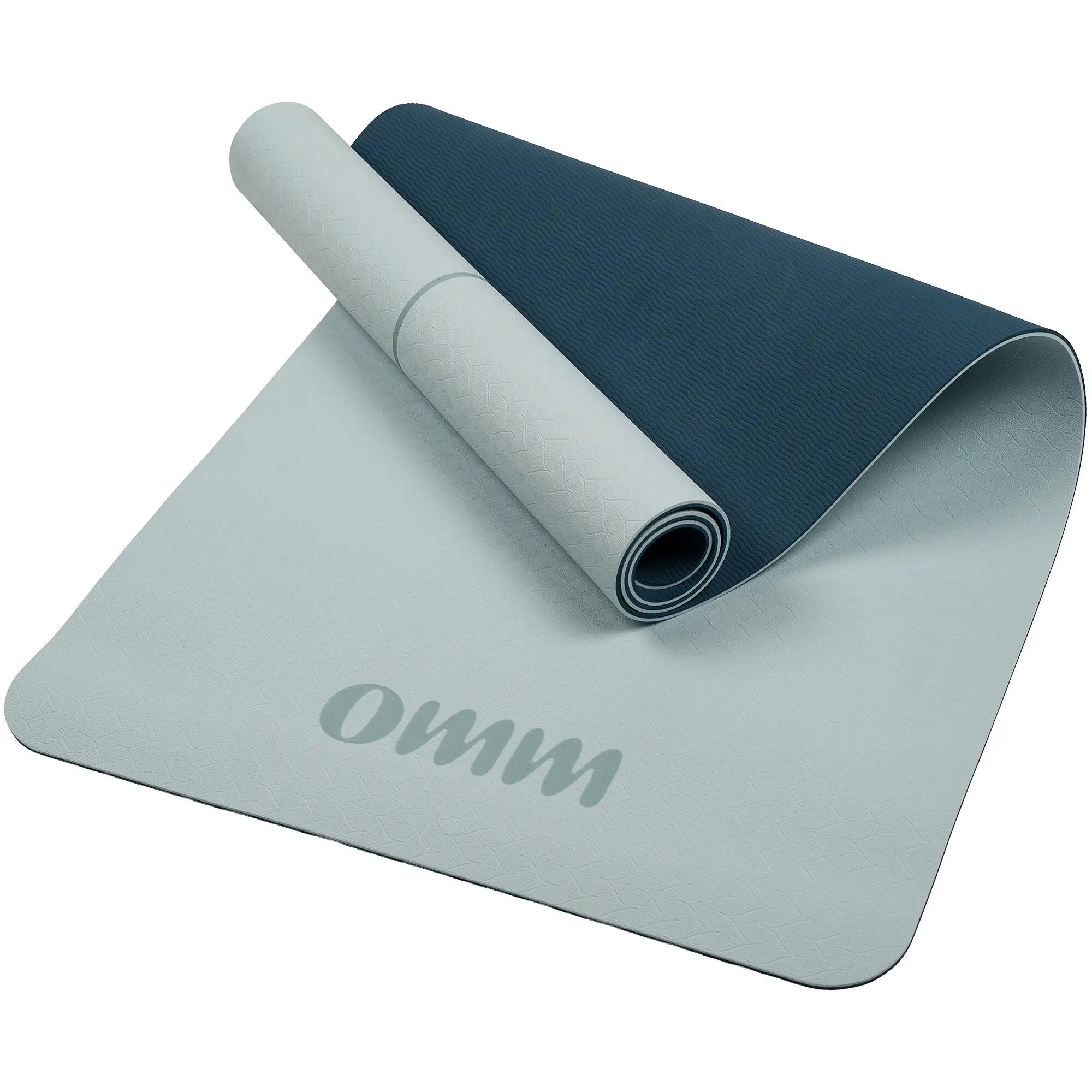 Podložka na jogu Omm Yoga Arch Shape 6 mm - modrá 2/5