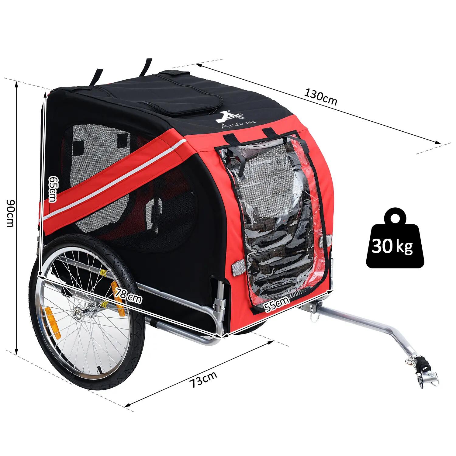 Remorque de vélo pour chien 3/5