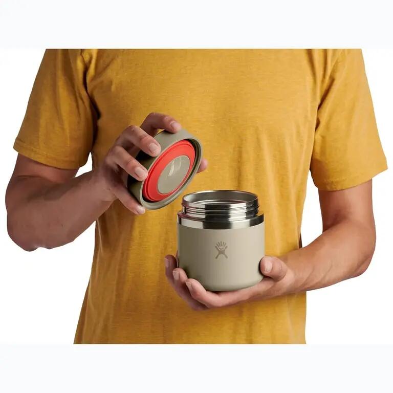 Recipiente alimentar Hydro Flask 20 oz Bege 3/3