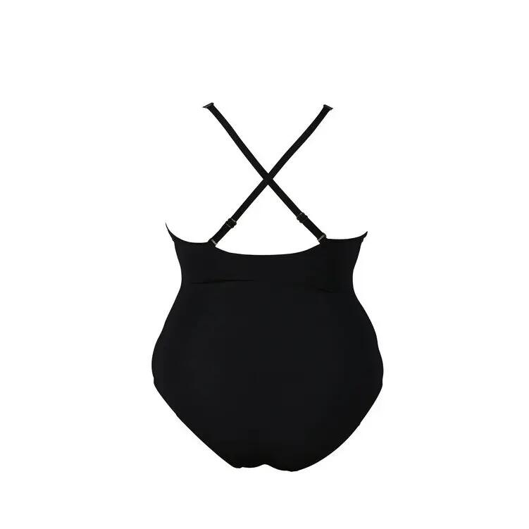 Leichter einteiliger Badeanzug für Damen Arena Isabel Light Cross Back Plus 3/3