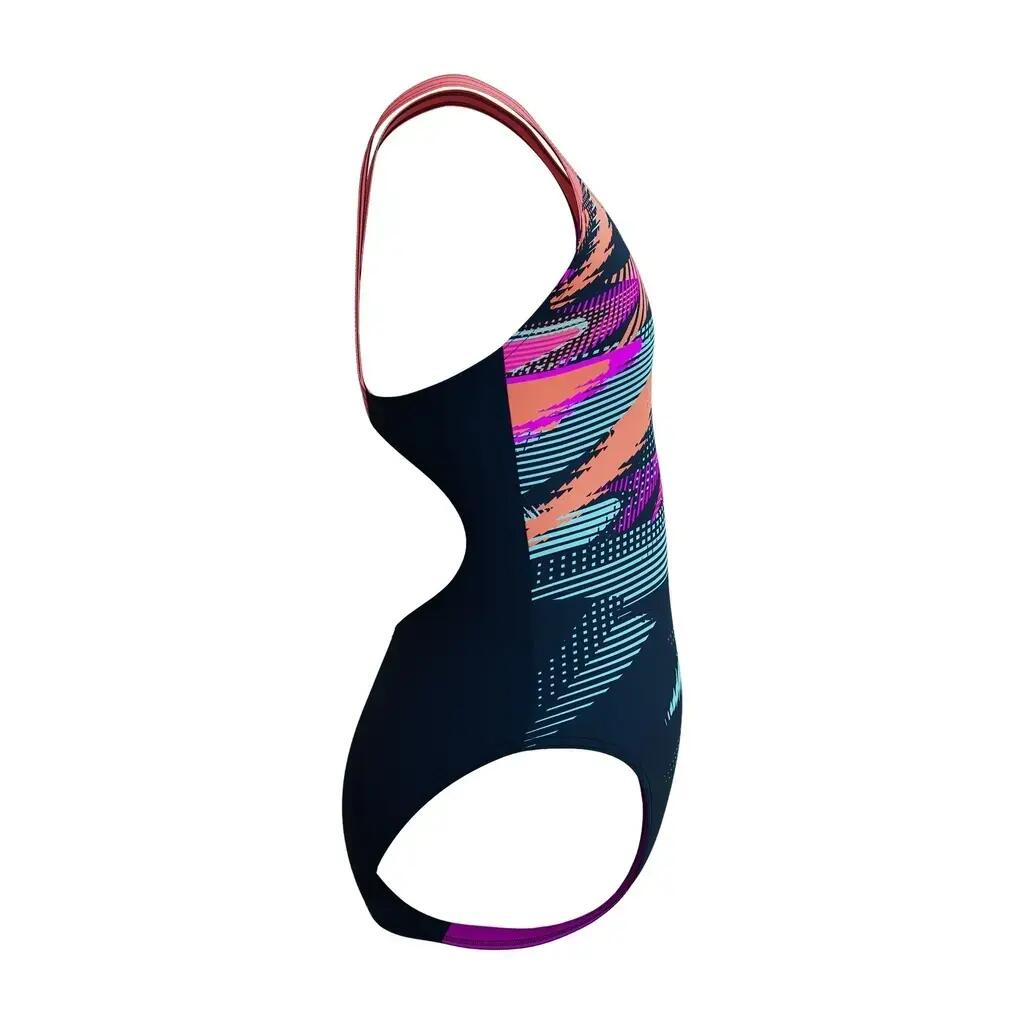 1-delig meisjes zwempak Speedo Digital Placement Splashback 3/3