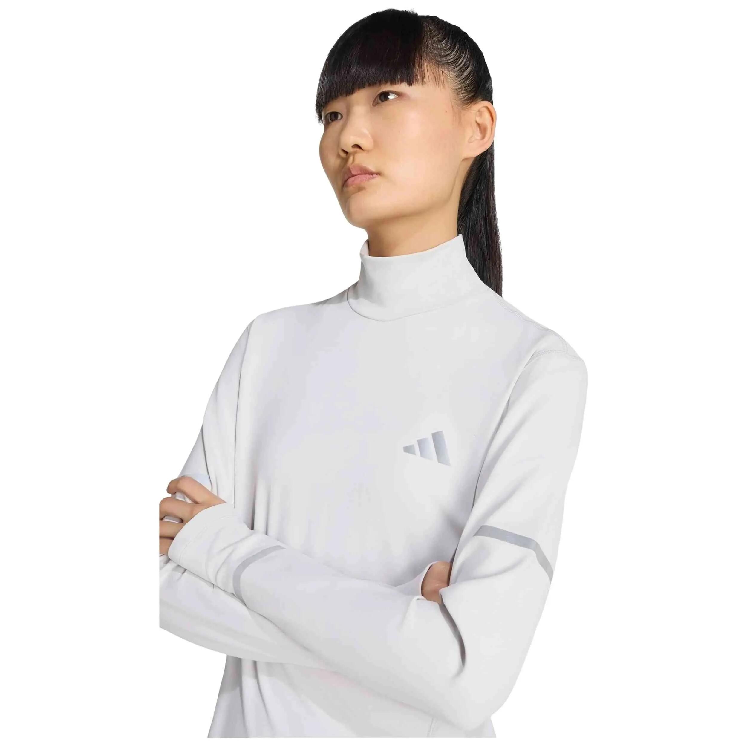 T-shirt met lange mouwen Adidas model adi365 Running Warm "Grey One voor vrouwen 4/4