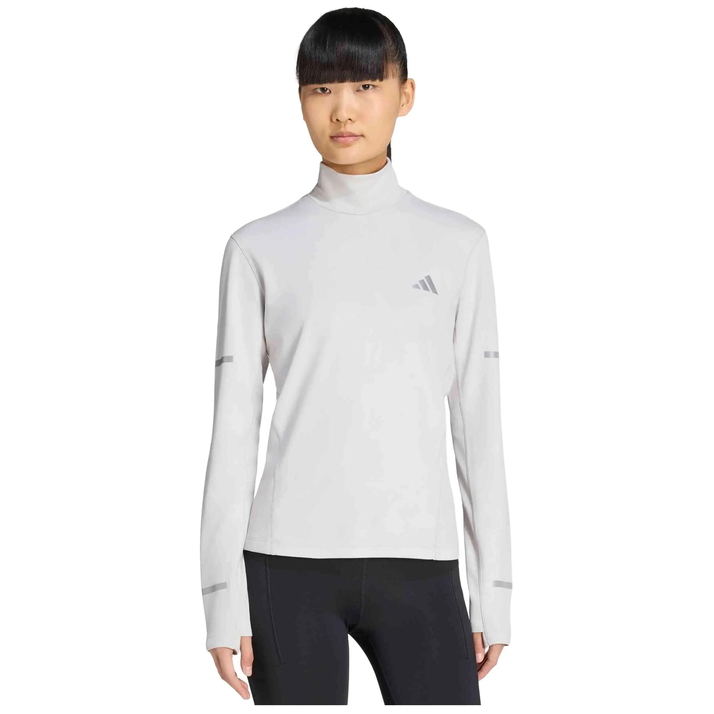 T-shirt met lange mouwen Adidas model adi365 Running Warm "Grey One voor vrouwen 2/4