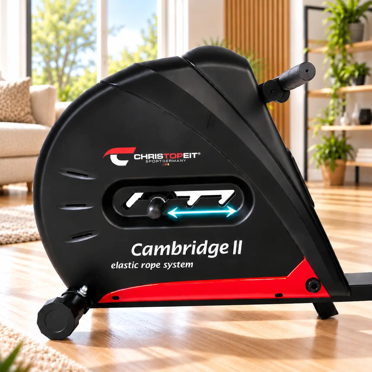 Rudergerät für zuhause - kompaktes Ganzkörpertraining - Cambridge II 6/7