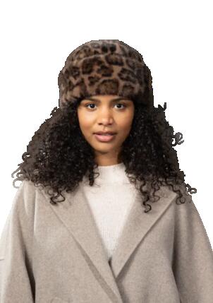 Cherrybush Hat Dames Petten print brown