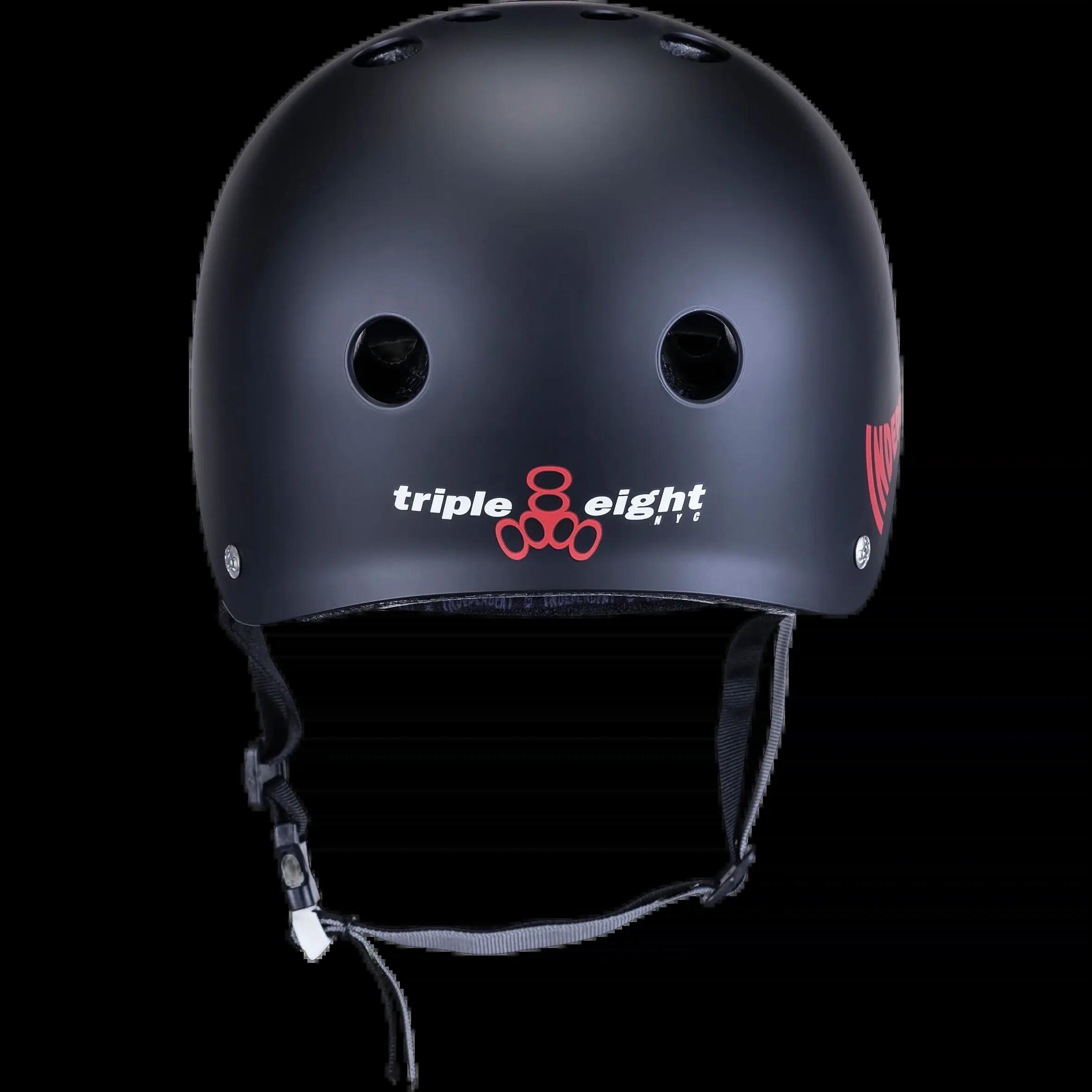 Capacete Triple 8 THE Certified Helmet Independent Preto Fosco 5/5