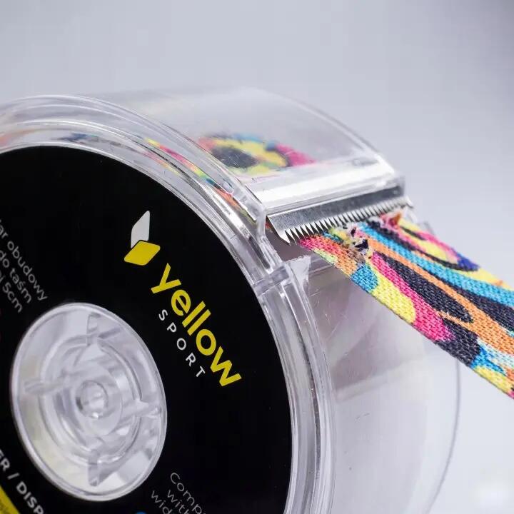 Dyspenser Taśm Tape Tejpy Tejp Do Kinesiotapingu Kinezjologiczna yellowBOX 4/5
