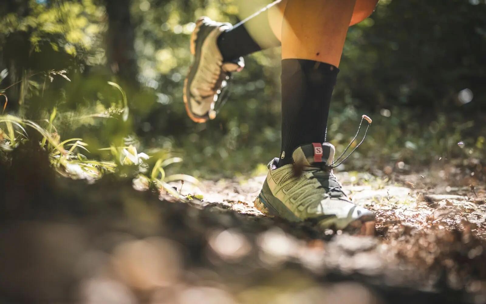 Chaussettes Imperméables TRAIL-DRY - Noir - à partir de fibres de bambou 4/4