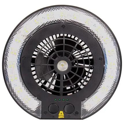Lampe LED 2 en 1 avec ventilateur - Ventilateur avec lumière anti-moustiques