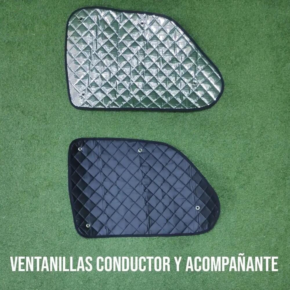 Aislantes térmicos PREMIUM BLACK  para cabina de Ford Transit 2000-2013 4/6
