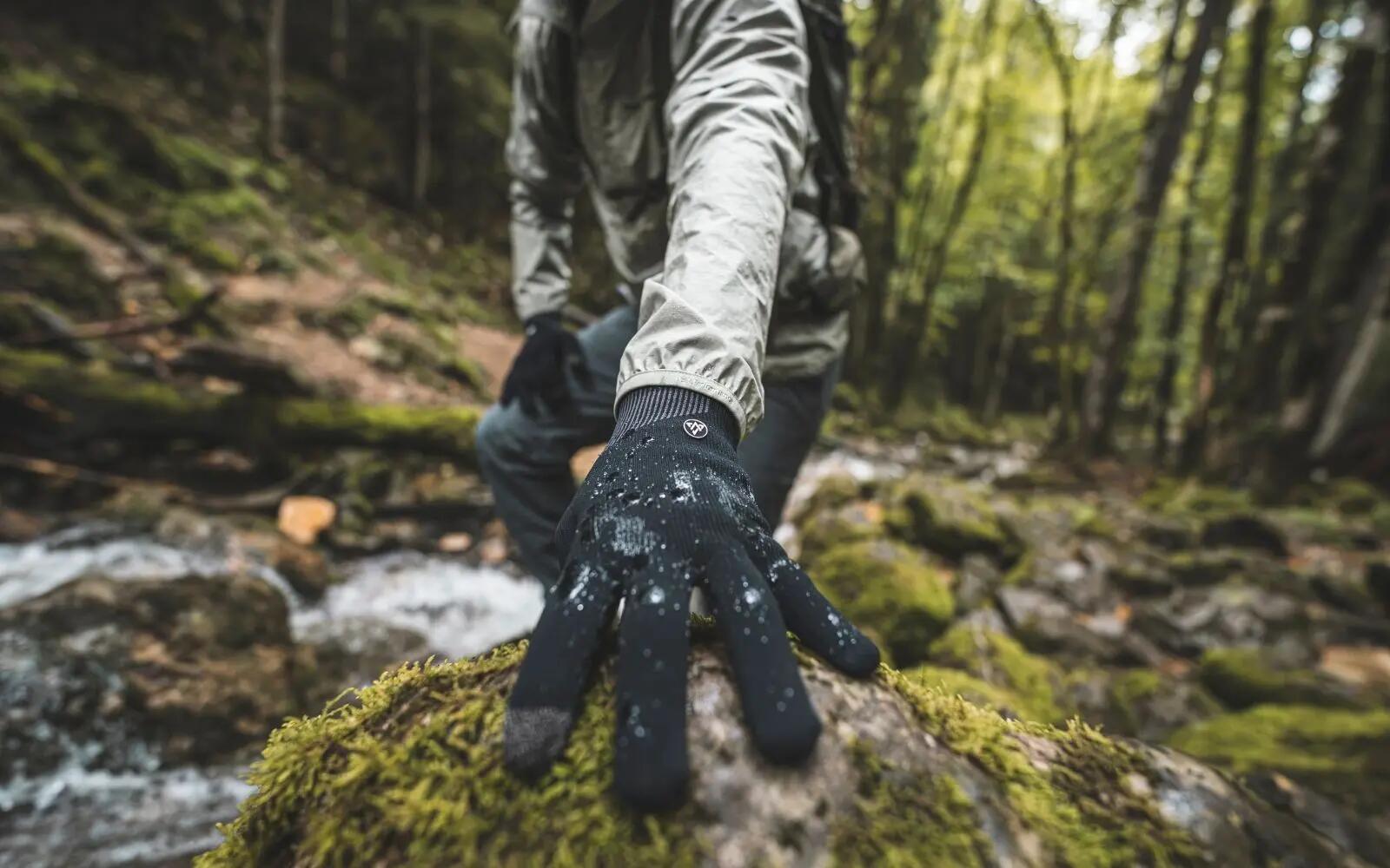 Gants imperméables Fins CLAW - Fabriqués à partir de laine Mérinos 6/7