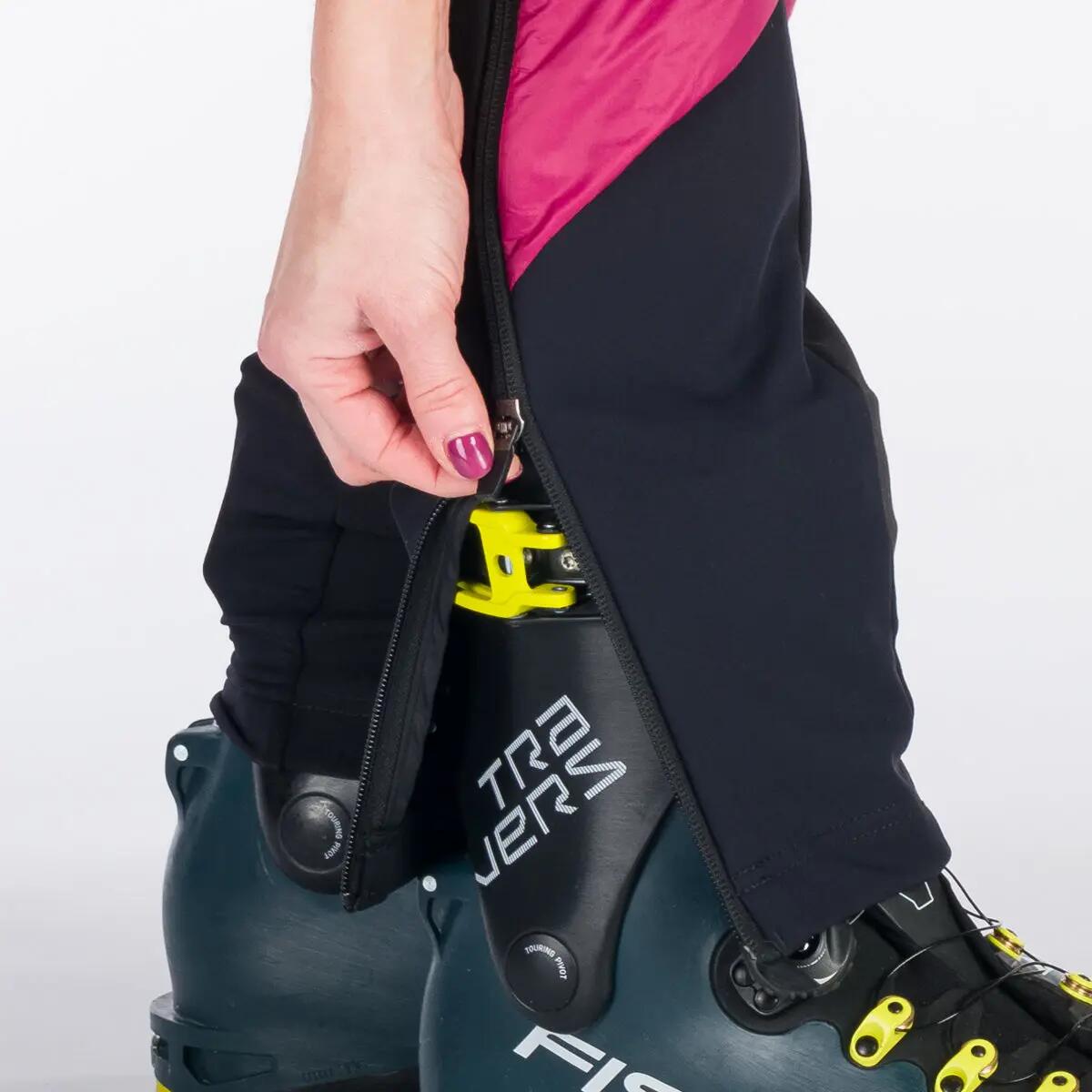 Dámské kalhoty hybridní celorozepínací Polartec® VETERNE 7/8