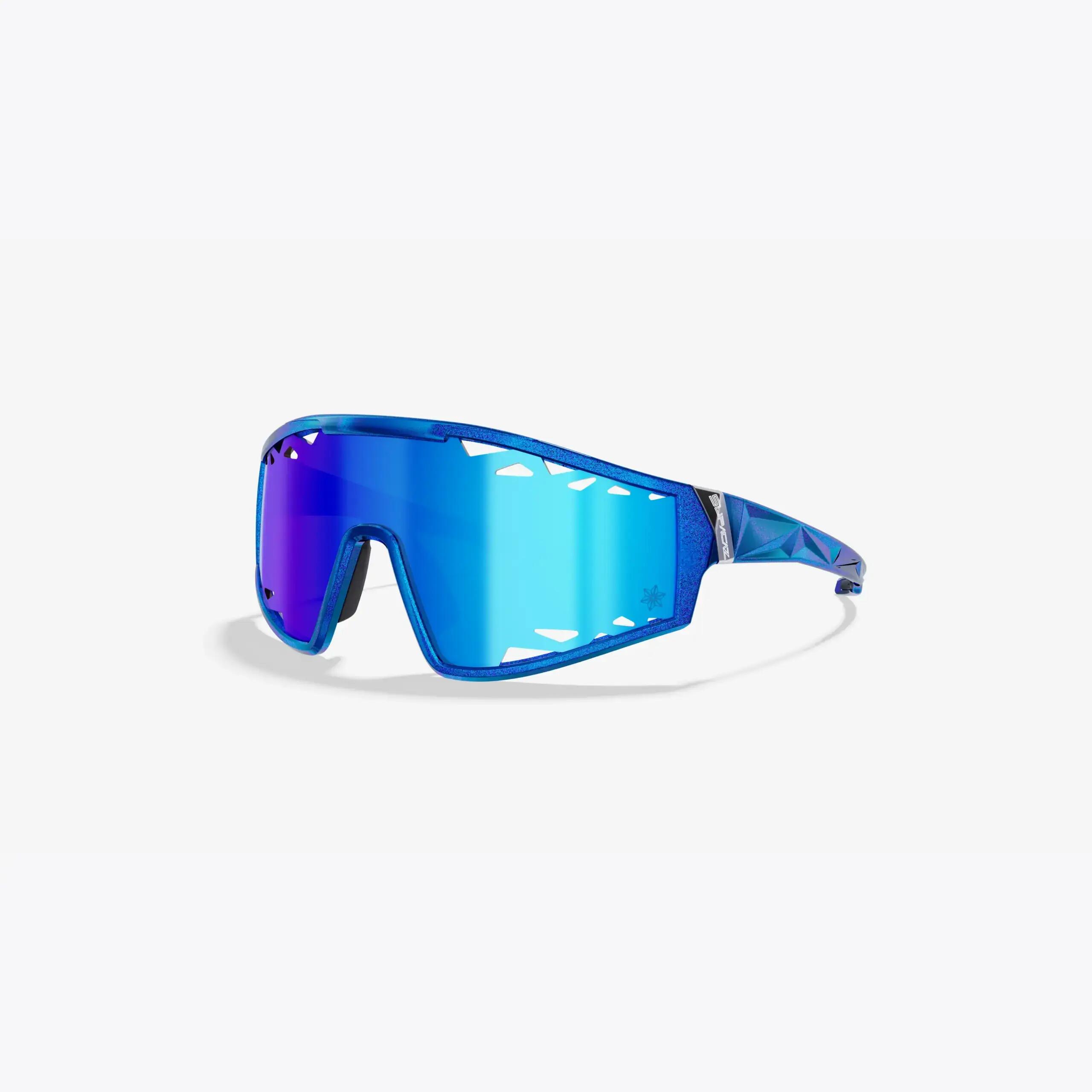 Lunettes de soleil Supacaz-Galactic-Cosmic-Laser Performance Maui Blue 1/9