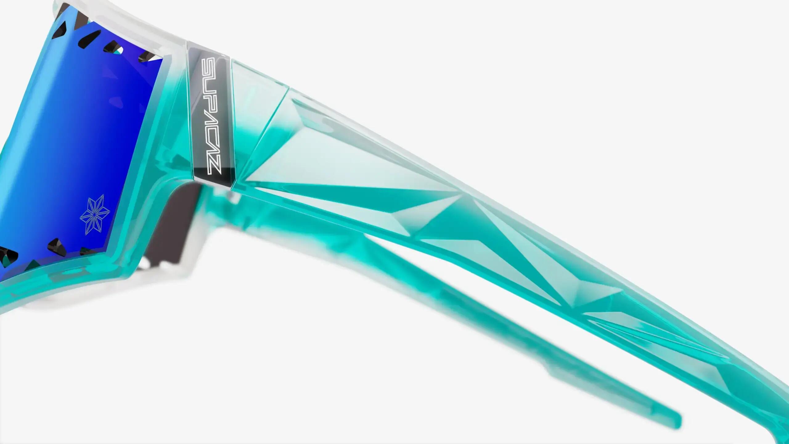 Gafas de Sol Supacaz-Galactic-Maui Blue Arctic con lente Laser Maui Blue 7/9