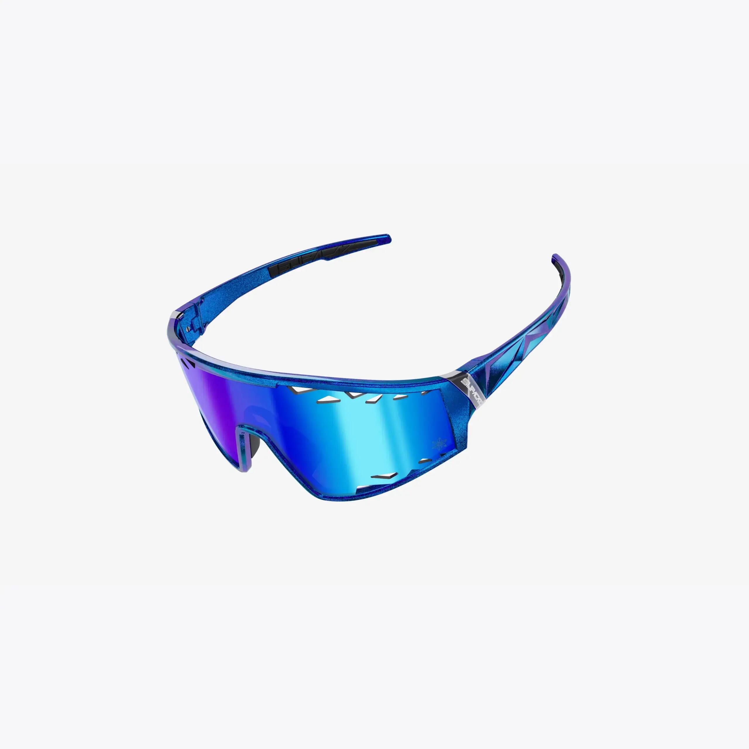 Lunettes de soleil Supacaz-Galactic-Cosmic-Laser Performance Maui Blue 5/9