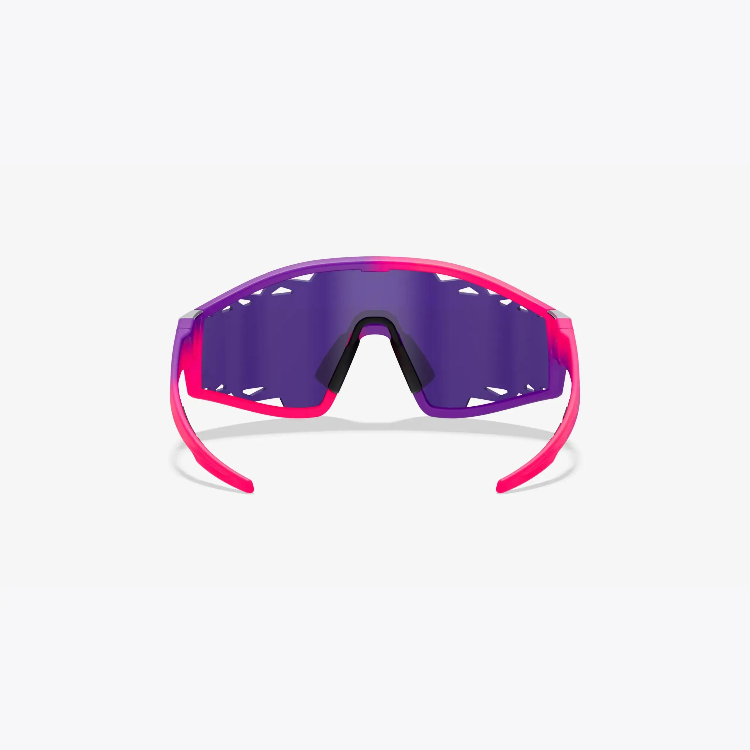 Gafas de Sol Supacaz-Galactic-Neon Purple/Pink Fader - lente Laser Purple Kush 4/9