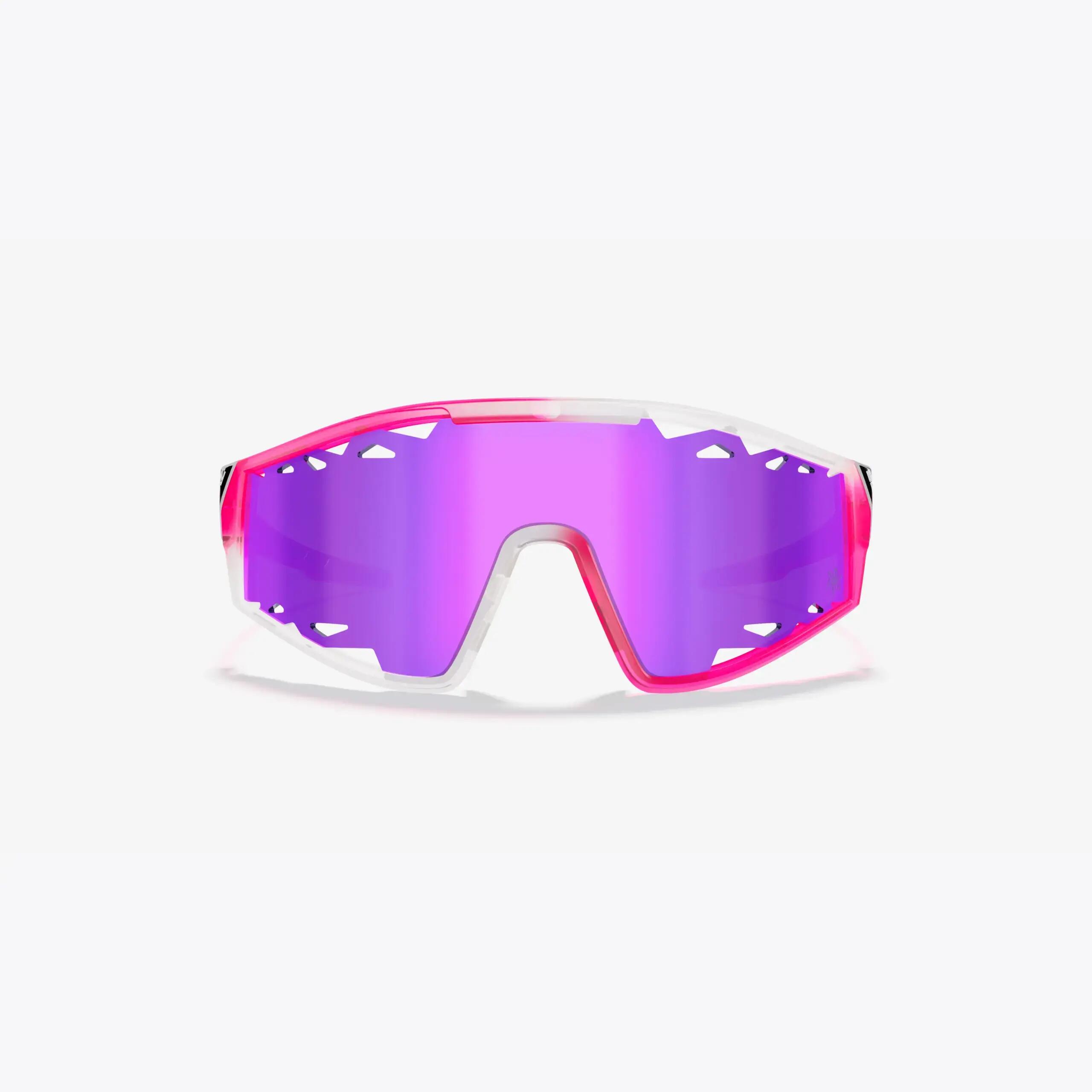 Óculos de Sol Supacaz-Galactic-Pink Arctic-lente Laser Performance Purple Kush 2/9