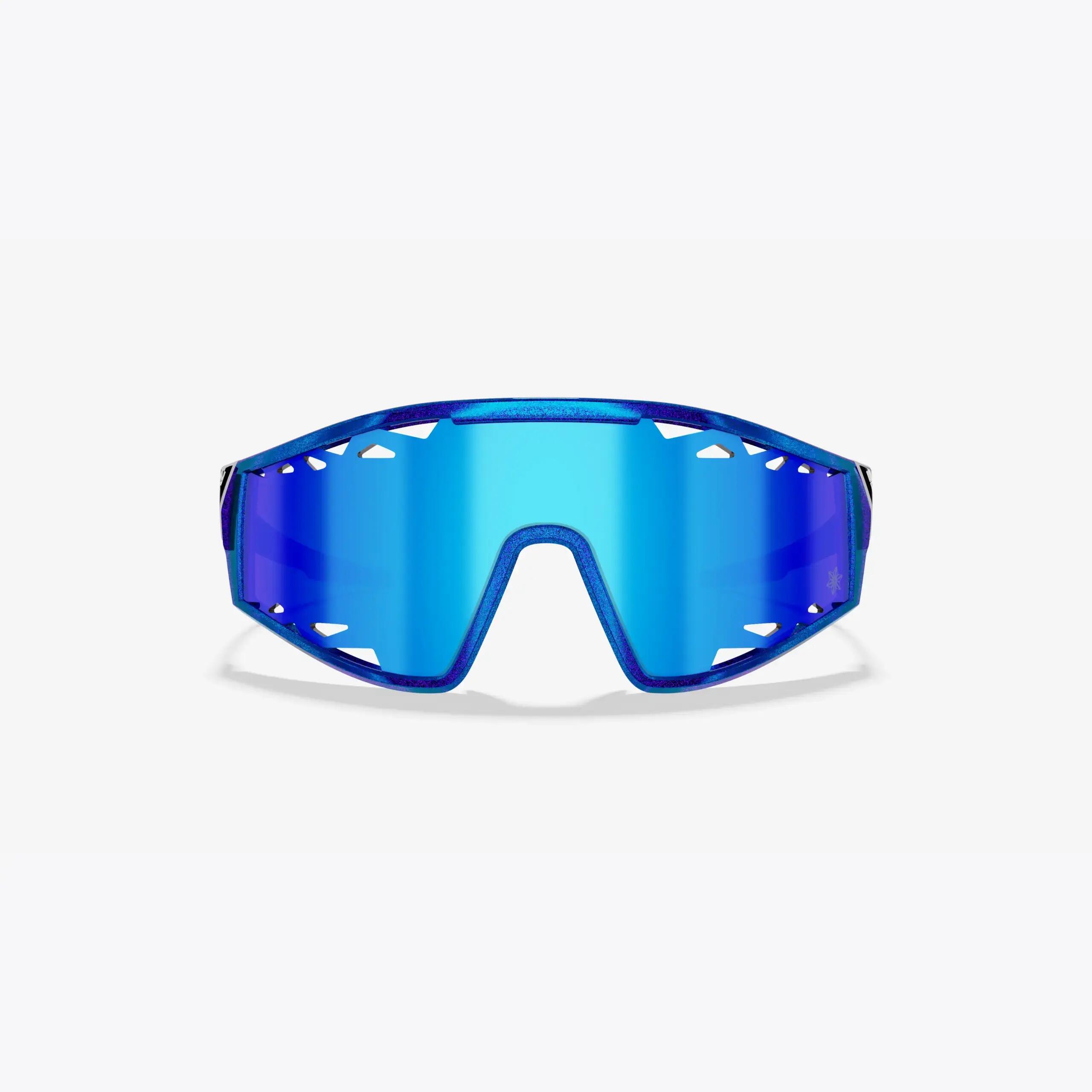 Lunettes de soleil Supacaz-Galactic-Cosmic-Laser Performance Maui Blue 2/9