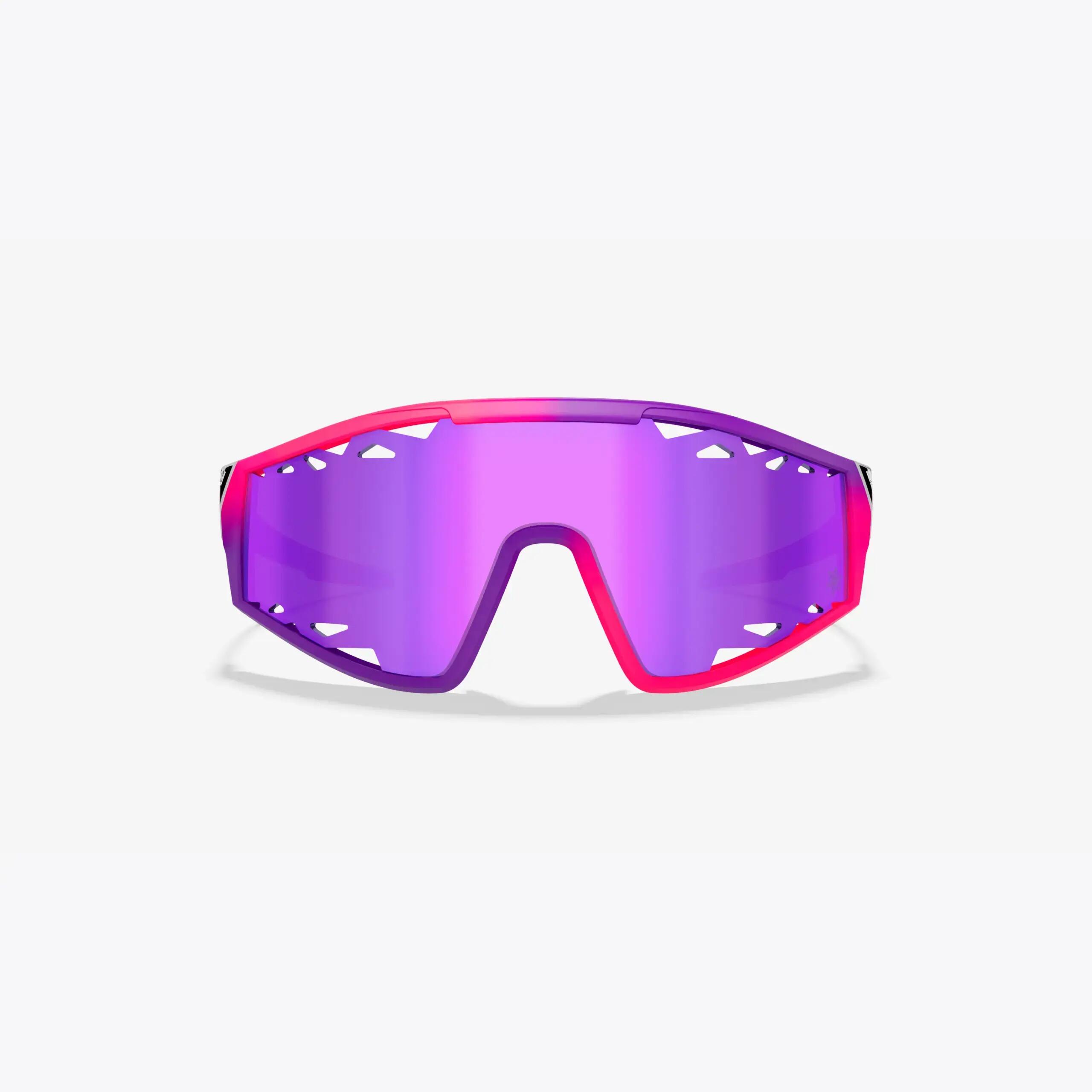 Gafas de Sol Supacaz-Galactic-Neon Purple/Pink Fader - lente Laser Purple Kush 2/9