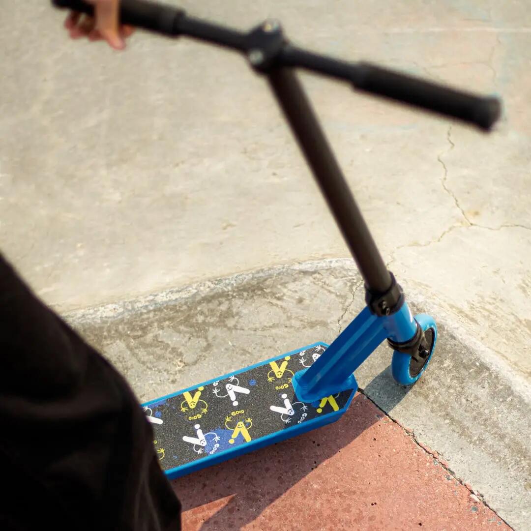 Stunt Scooter F2 Blau - Roller Kinder ab 8 Jahre & Erwachsene 3/9