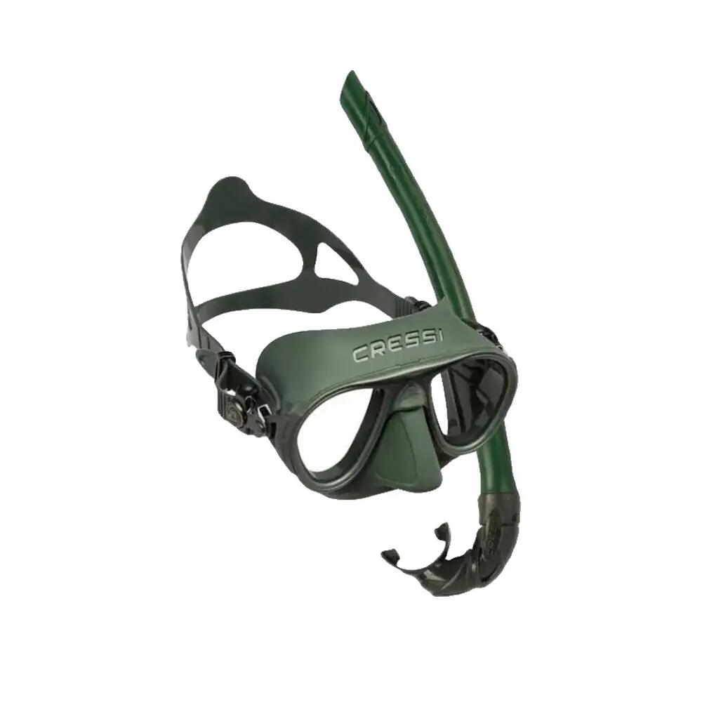 Set de snorkeling Cressi Calibro Corsica Blauw 8/8