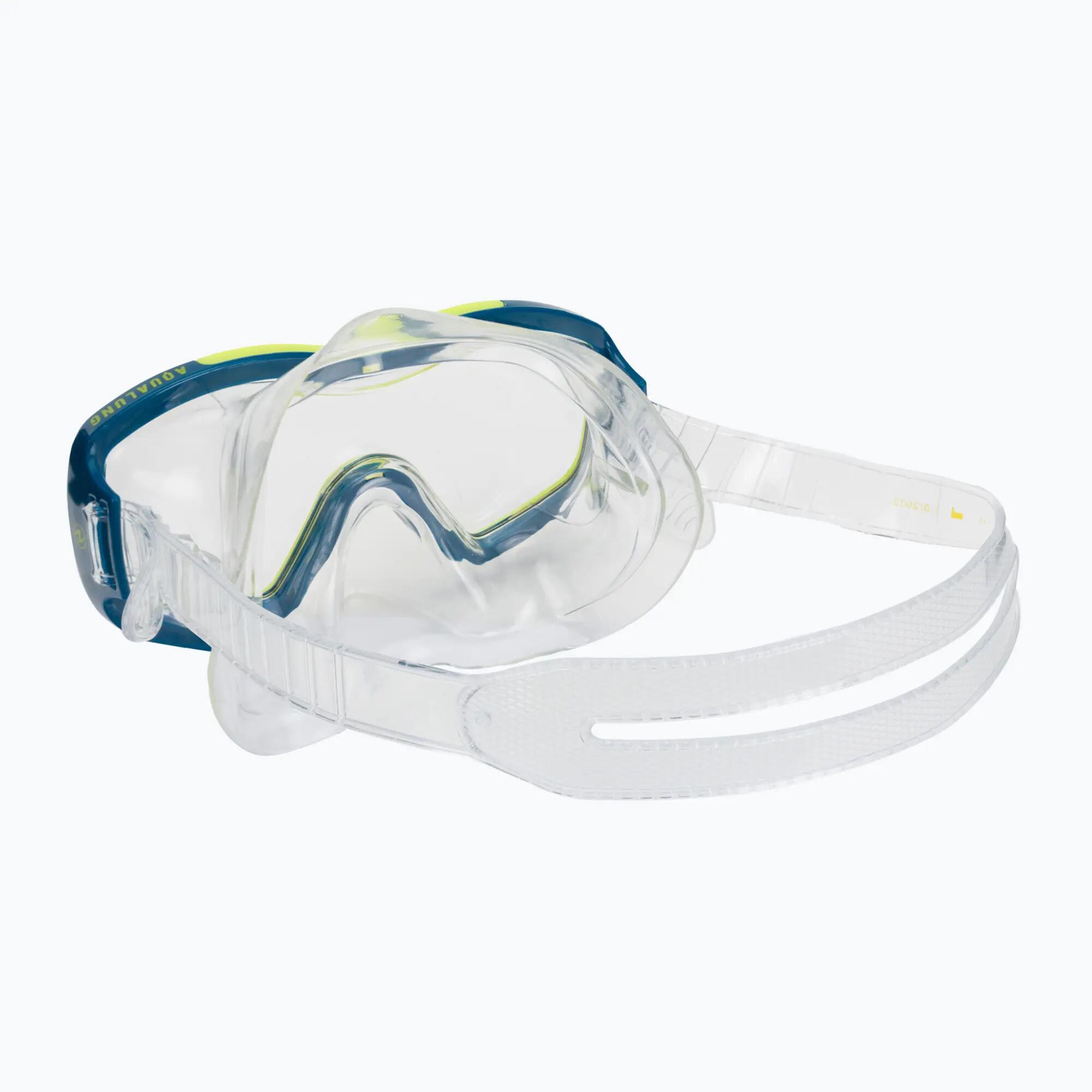 Zestaw do snorkelingu Aqualung Raccoon Combo Niebiesko/Żółty 5/5