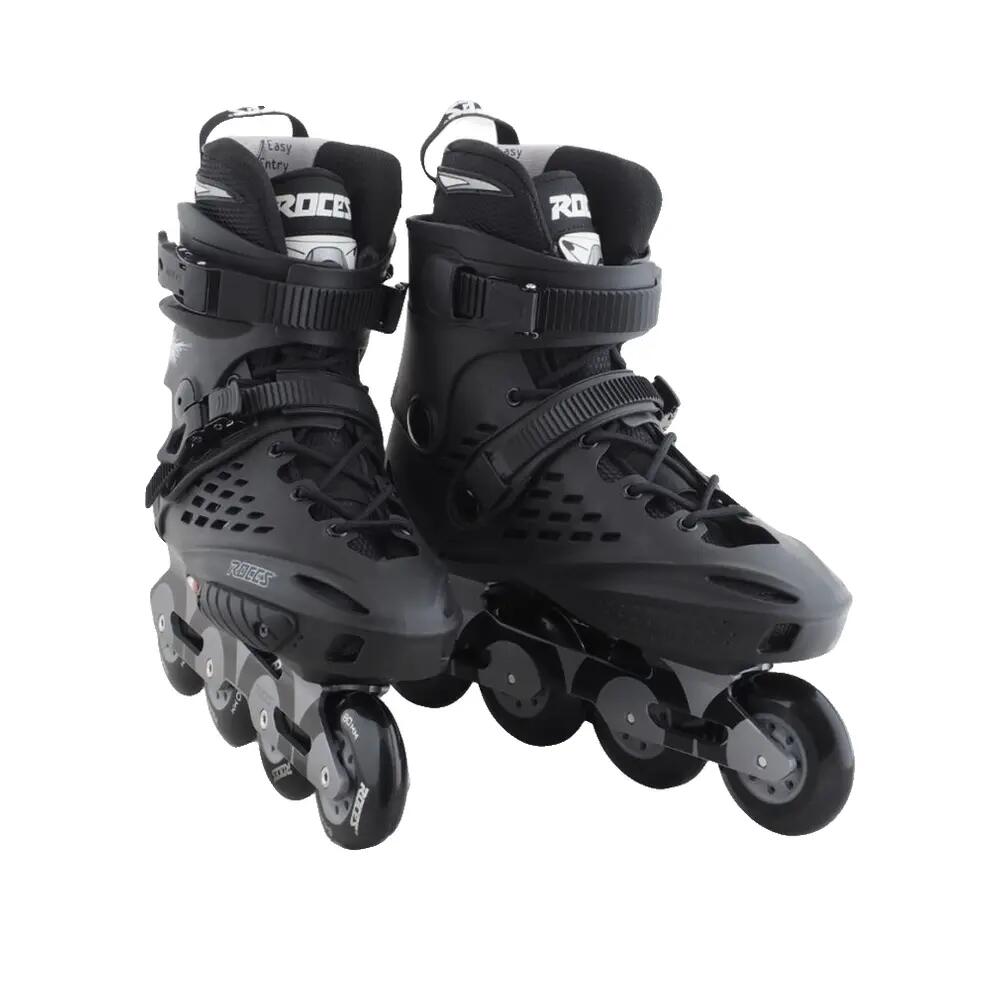 Roces X35 TIF Freestyle Schwarz/Silber 9/10