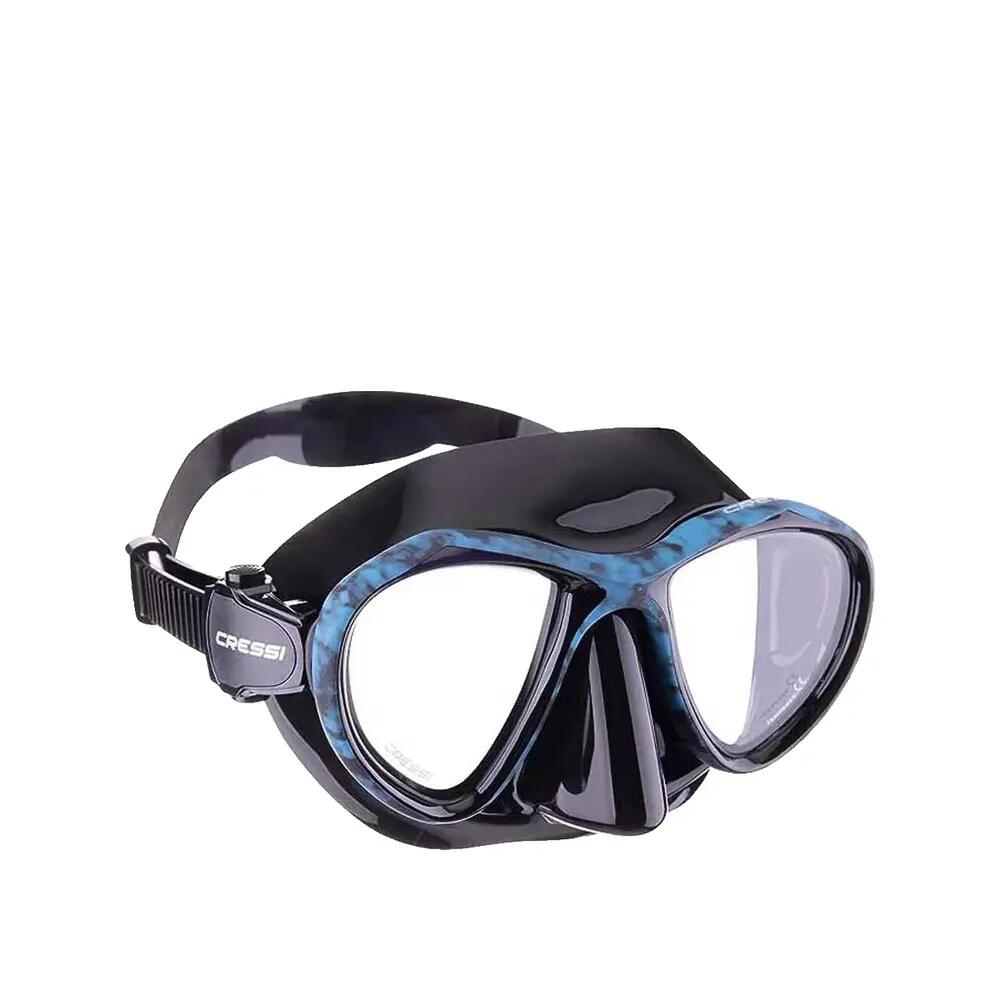 Set de snorkeling Cressi Metis Camuflagem Azul 2/5
