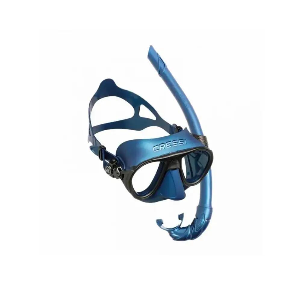 Set de snorkeling Cressi Calibro Corsica Blauw 5/8