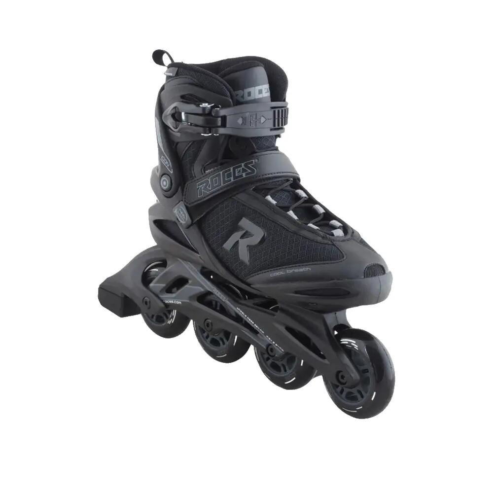 Icon 80 – Adultes – Patins en ligne – Noir 8/10