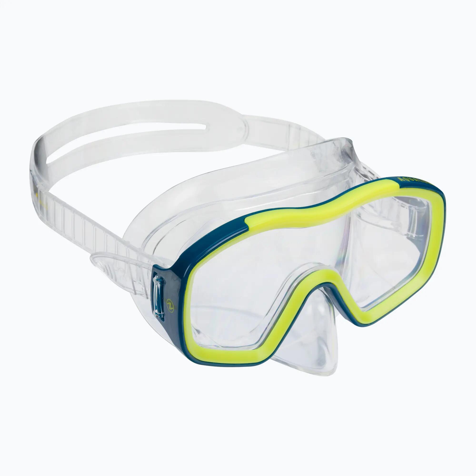 Zestaw do snorkelingu Aqualung Raccoon Combo Niebiesko/Żółty 2/5