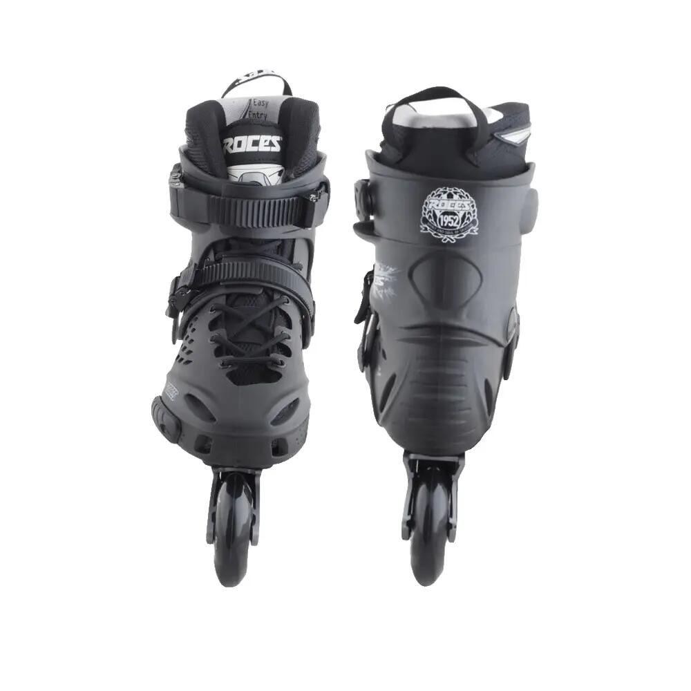 Roces X35 TIF Freestyle Schwarz/Silber 10/10