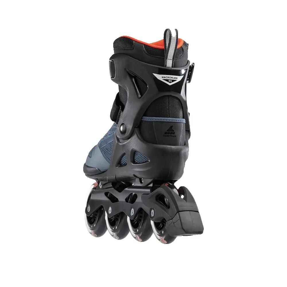 Rolki Rollerblade Macroblade 90 Niebiesko/Pomarańczowe 5/6