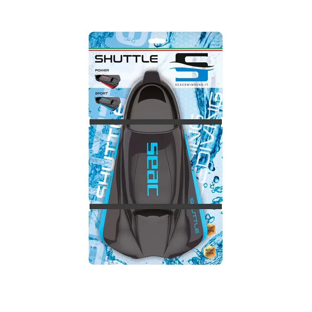 Palmes Seac Shuttle Sport Noir/Aquamarine 6/7
