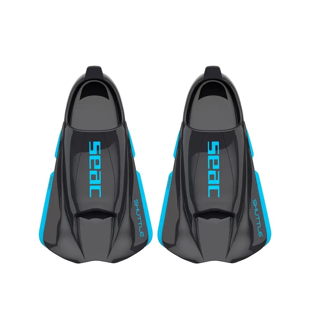 Palmes Seac Shuttle Sport Noir/Aquamarine 5/7
