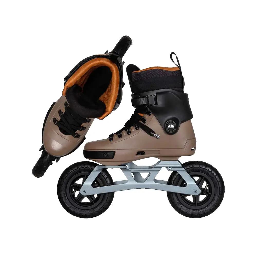 POWERSLIDE Next Edge 150 Brown pattini ricreativi a rotelle per adulti 7/10