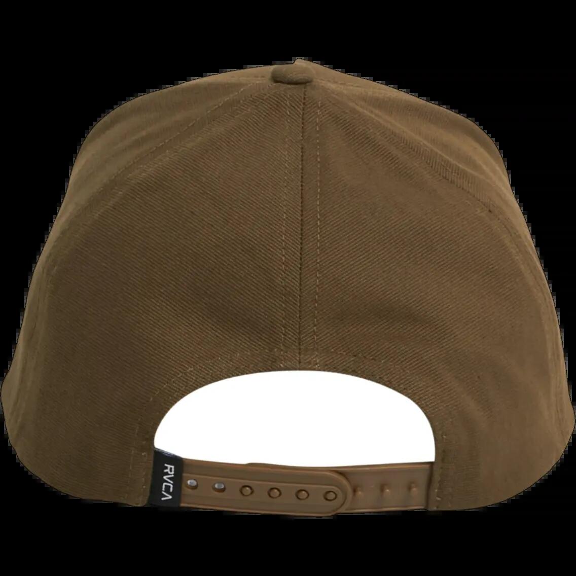RVCA Circa Pinched Cap Braun 2/4