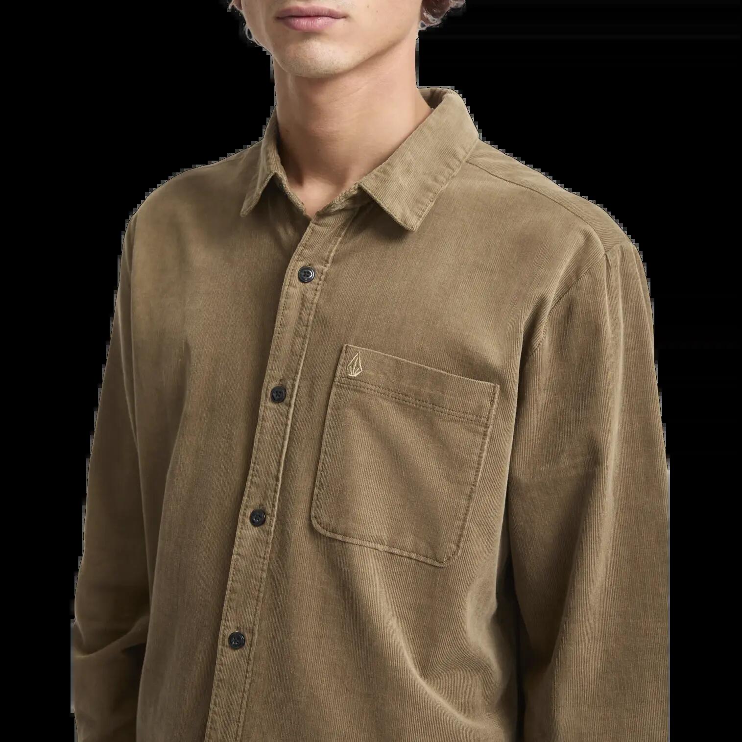 Camisa Volcom Zander Teak 4/6