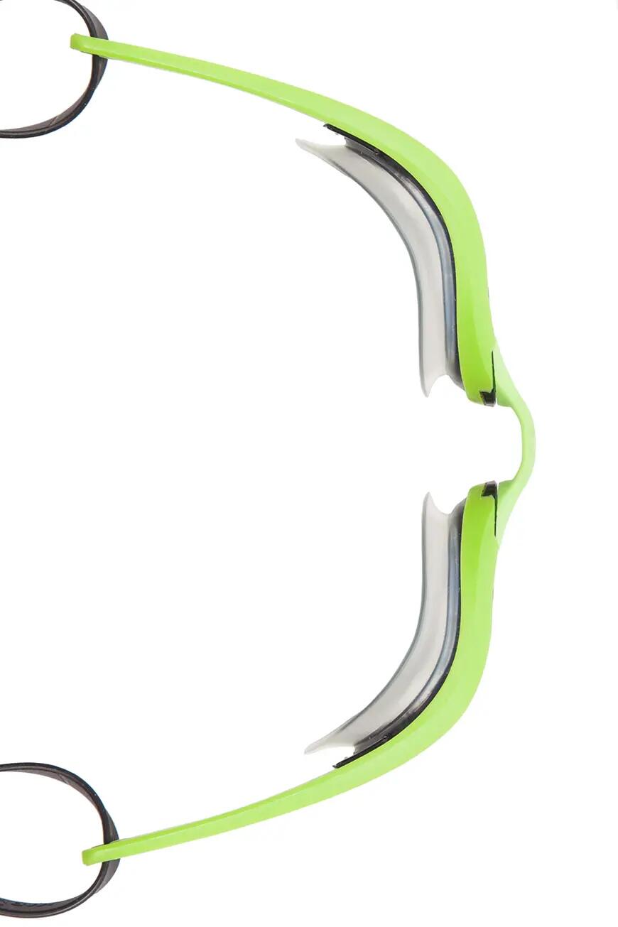 MAD WAVE Razor Rainbow Mirrored Green Swimming Goggles 2/5