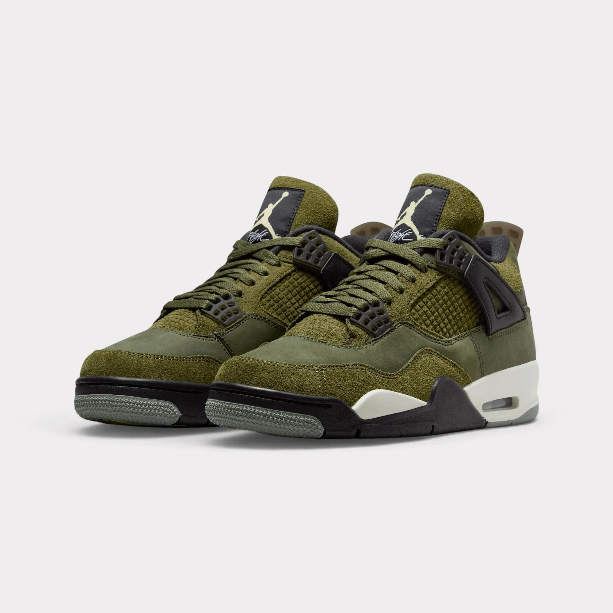 Jordan 4 Retro SE Craft - Medium Olive 2/7