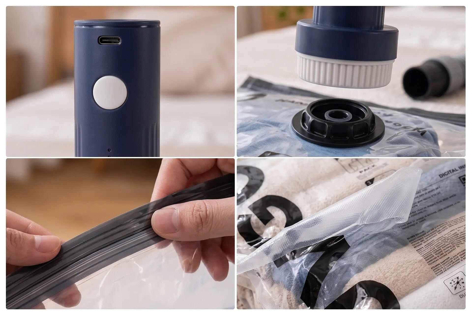 13 Pack Vacuümzakken - Diverse Maten - Elektrische Pomp 4/7