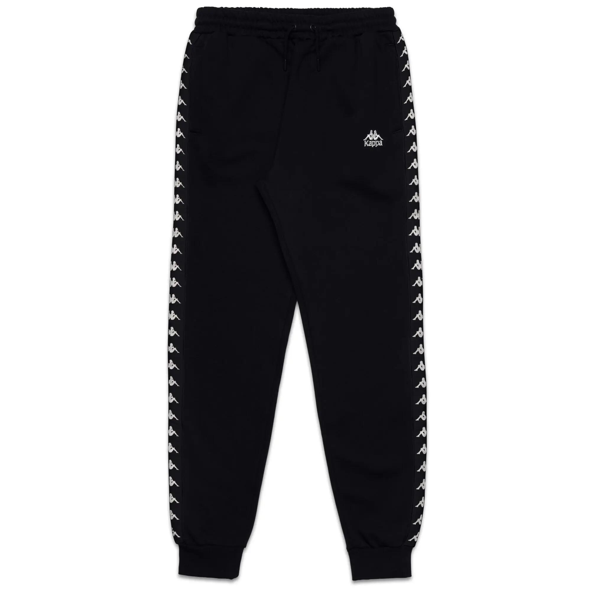 Pantalon de survêtement pour homme noir pour streetwear sportif 1/2