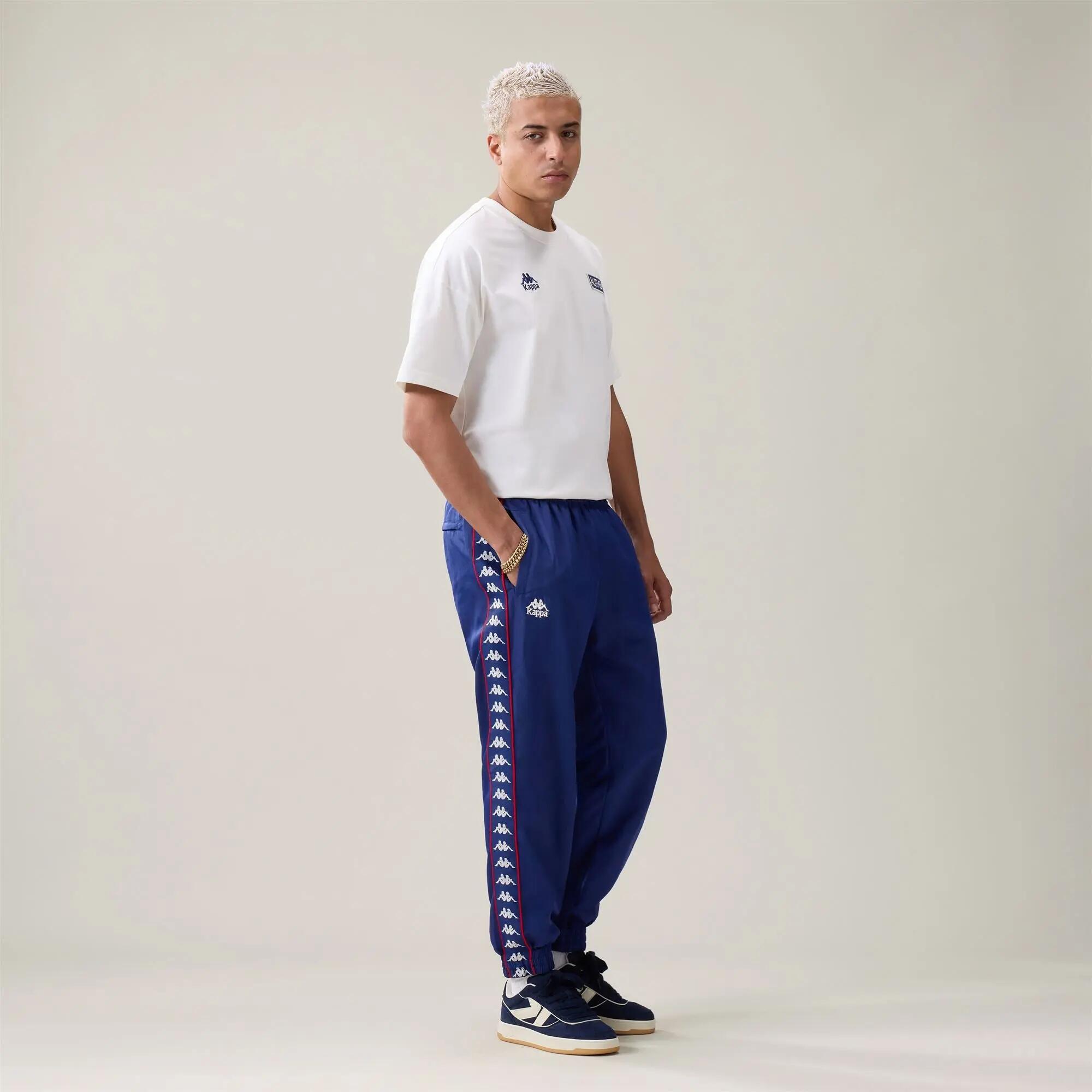 Pantalon de survêtement pour homme bleu pour streetwear sportif 3/5