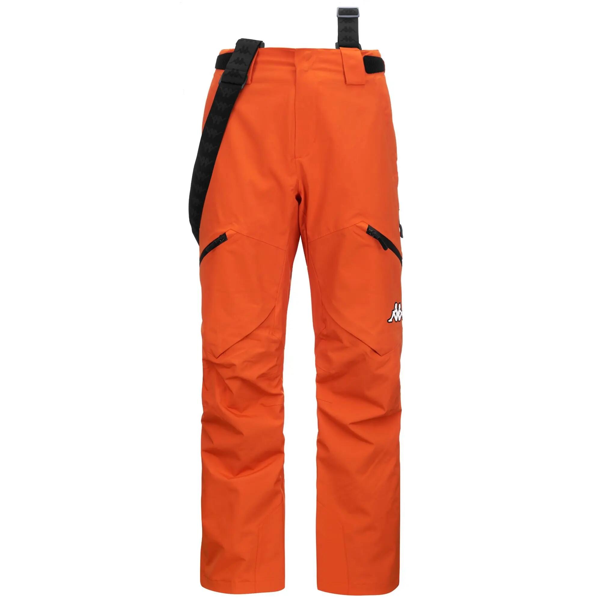 Pantalon de survêtement pour homme orange pour ski 1/5