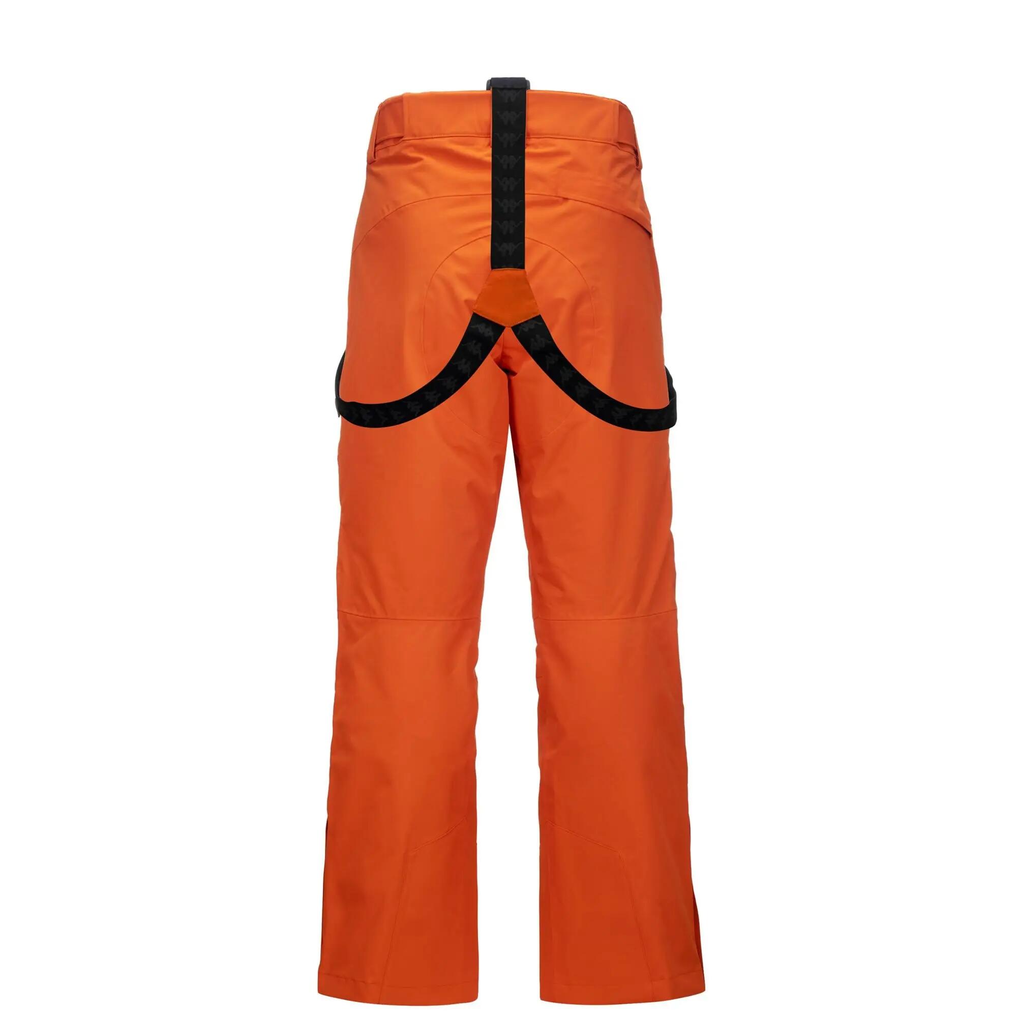 Pantalon de survêtement pour homme orange pour ski 3/5