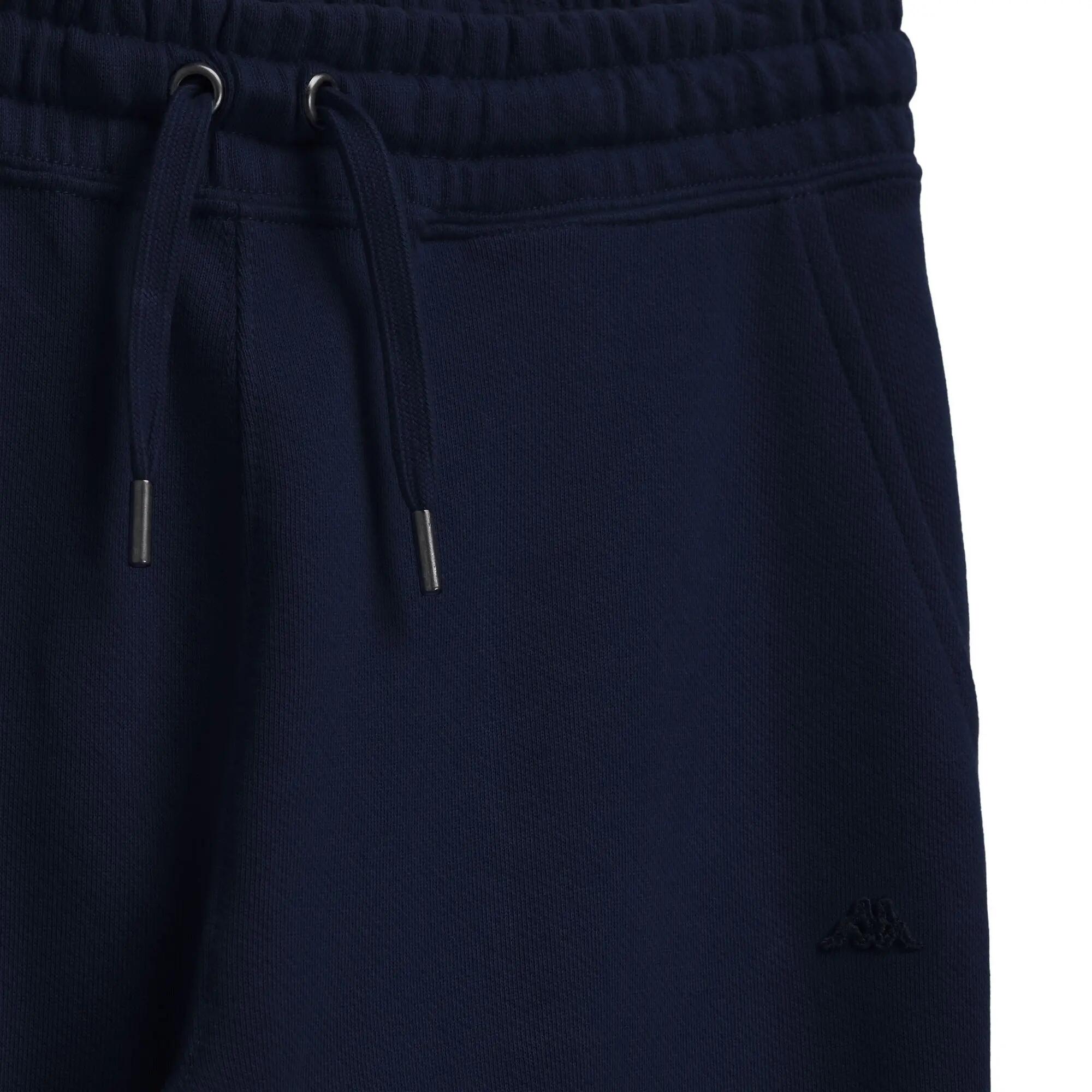 Pantaloni tuta da donna in cotone blu da lifestyle 3/4